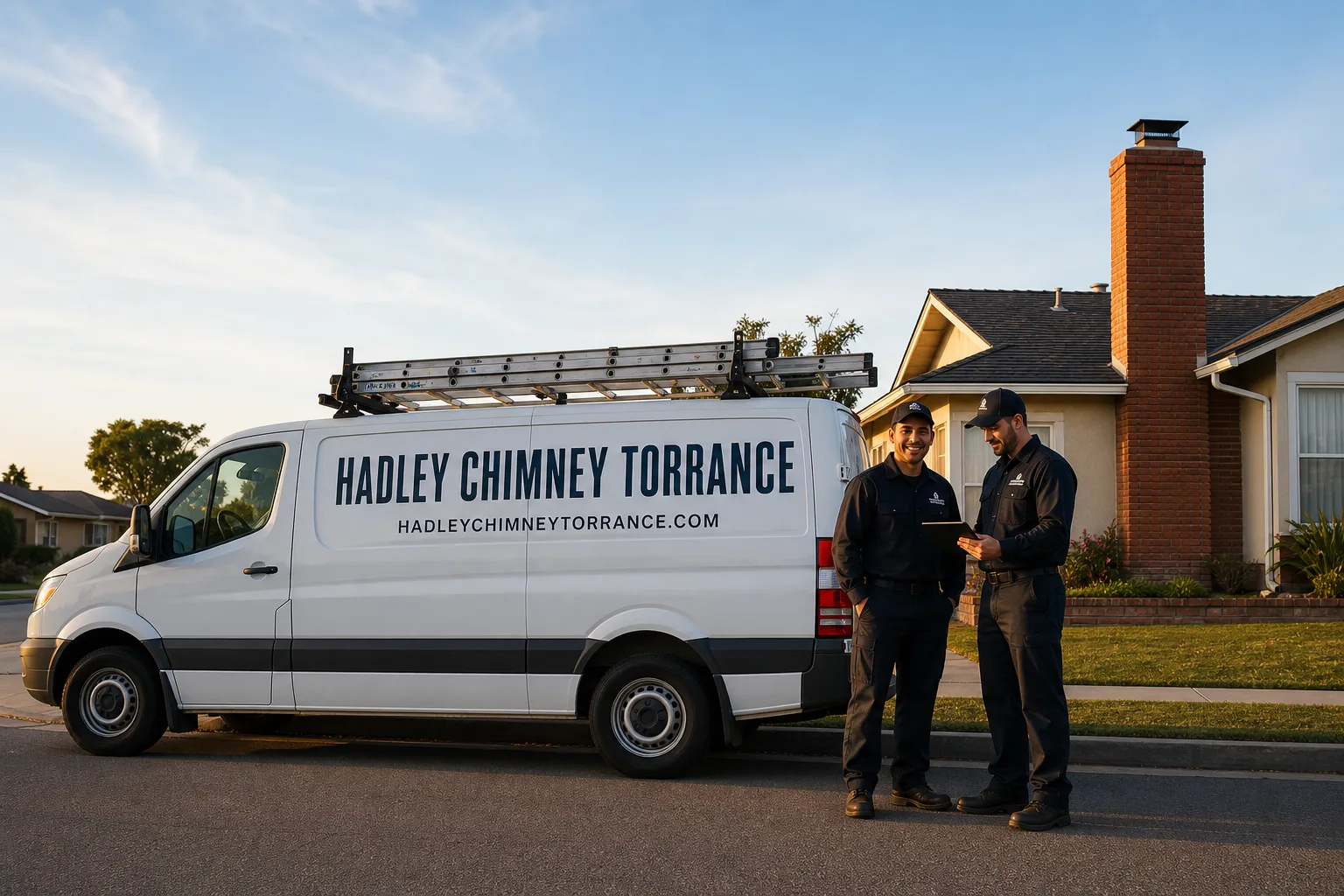 Hadley Chimney Torrance chimney cleaning team